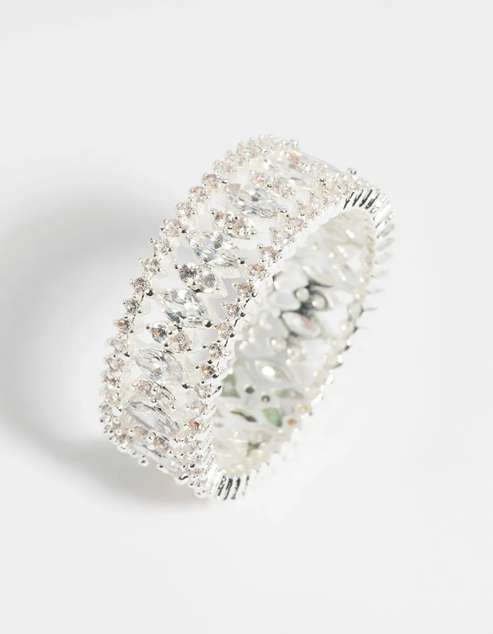 Silver Plated Cubic Zirconia Ring sold by lovisa product image thumbnail 2