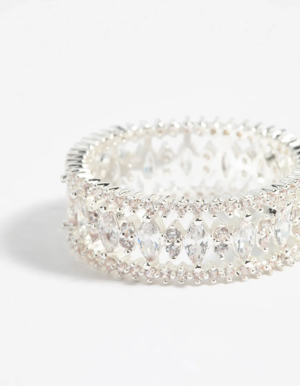 Silver Plated Cubic Zirconia Ring sold by lovisa product image thumbnail 3