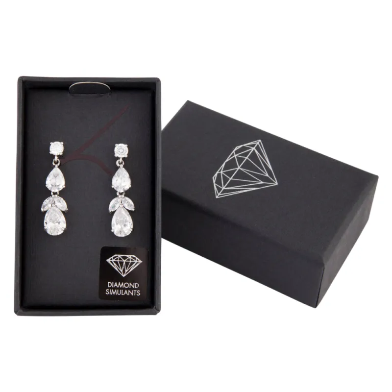 Petal Leaf Midi Drop Earrings sold by lovisa