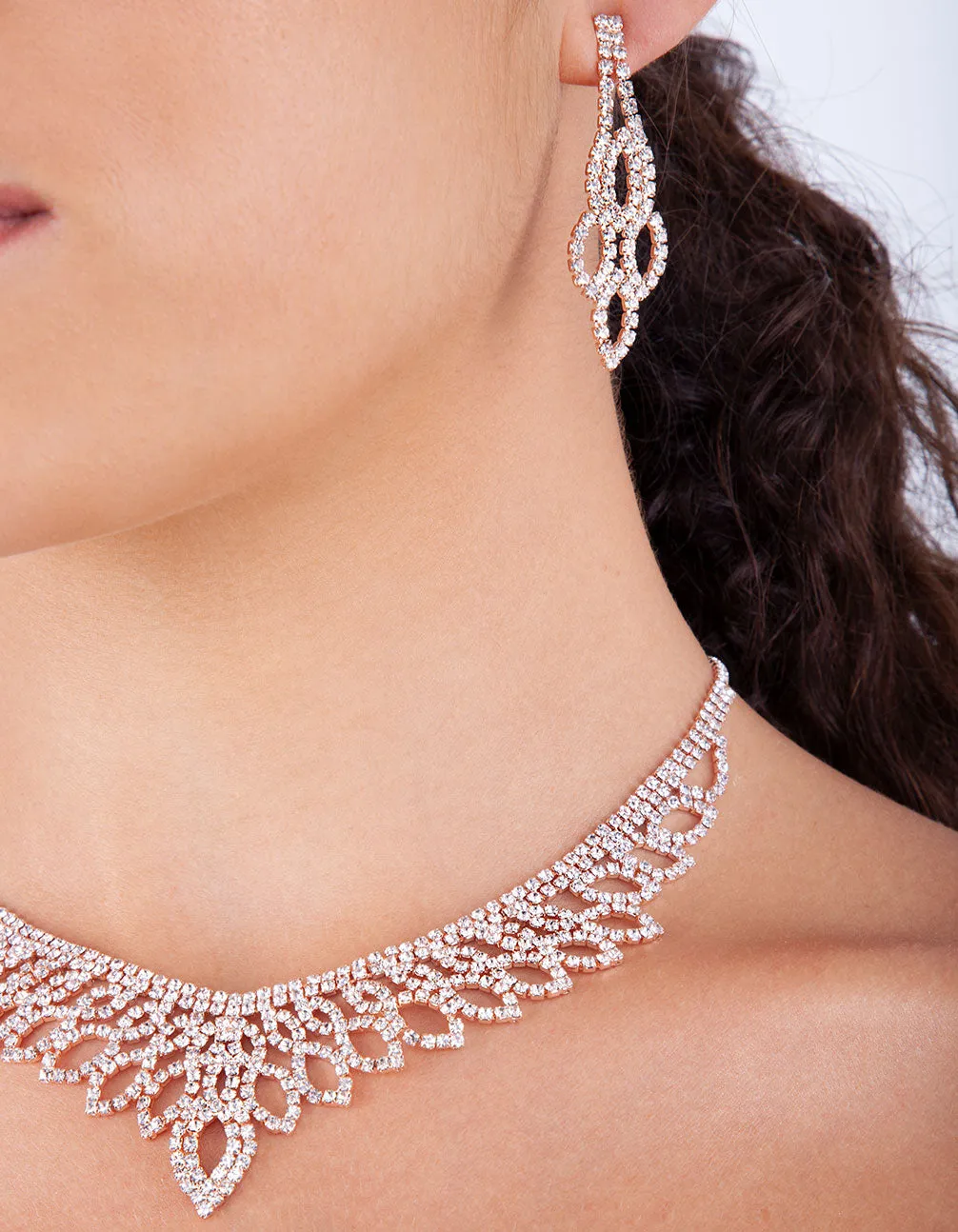 Rose Gold Decorative Diamante Set sold by lovisa product image thumbnail 4