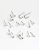 Silver Mini Hoop & Stud 8-Pack Earring sold by lovisa