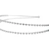 Crystal Double Row Alice Band sold by lovisa