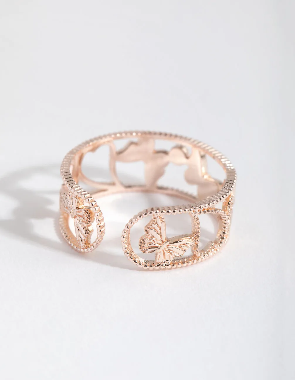 Rose Gold Multi Butterfly Ring sold by lovisa product image thumbnail 3