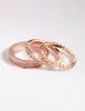 Rose Gold Glitter Ring Stack Pack sold by lovisa