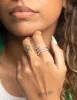 Rose Gold Diamante Snake Ring sold by lovisa