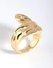 Gold Molten Wrap Ring sold by lovisa