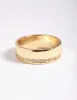 Gold Plated Cubic Zirconia Ring sold by lovisa