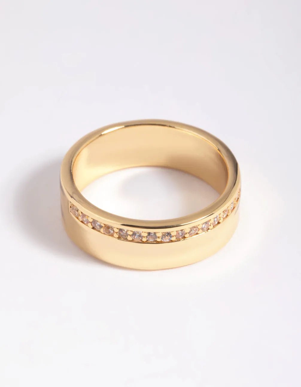 Gold Plated Cubic Zirconia Ring sold by lovisa