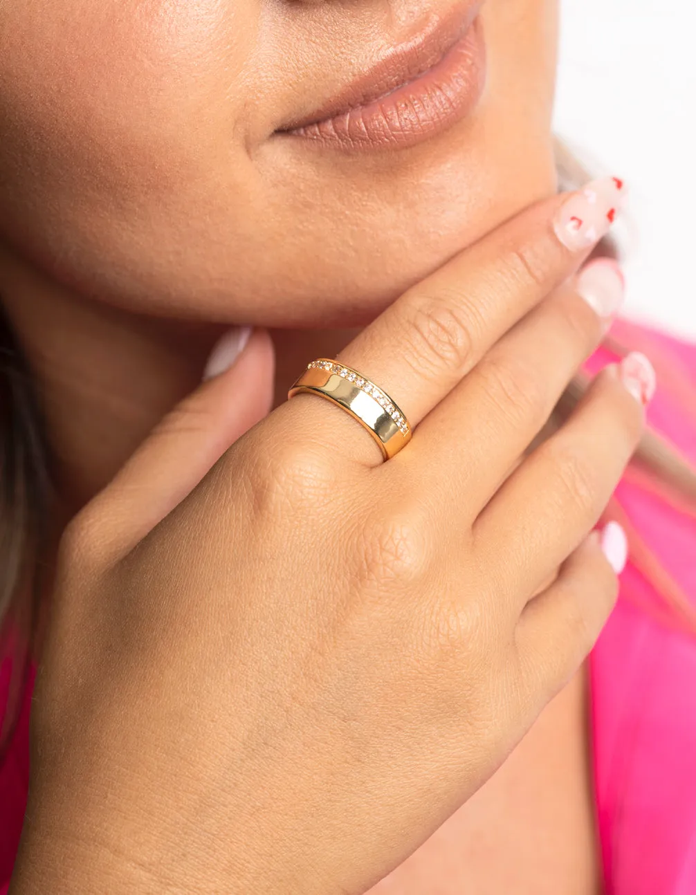 Gold Plated Cubic Zirconia Ring sold by lovisa product image thumbnail 2