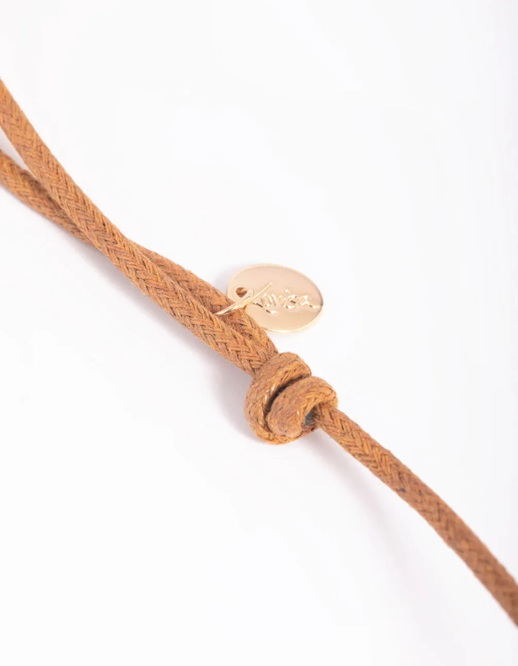 Brown Pendant Necklace sold by lovisa product image thumbnail 3