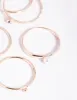 Rose Gold Dainty Pearl Ring 5-Pack sold by lovisa