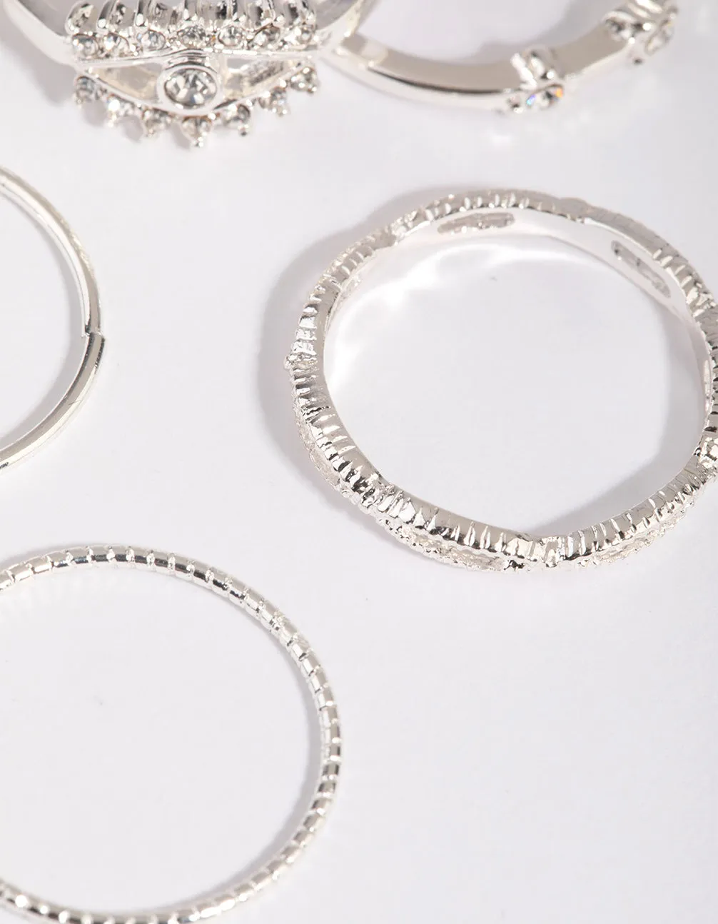 Silver Evil Eye Ring 5-Pack sold by lovisa product image thumbnail 4