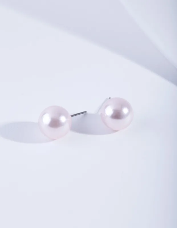 Pearl Ball Stud Earrings sold by lovisa