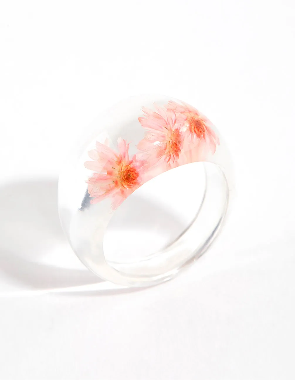Pink Plastic Daisy Ring sold by lovisa product image thumbnail 3