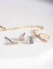 Gold Flower Chain Cuff Ear Pack sold by lovisa