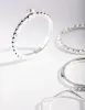 Silver Diamante Mixed Band Ring 6-Pack sold by lovisa