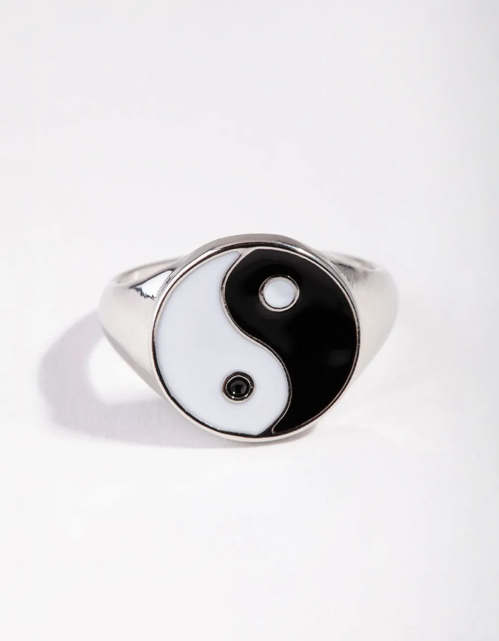 Silver Yin & Yang Signet Ring sold by lovisa product image thumbnail 2