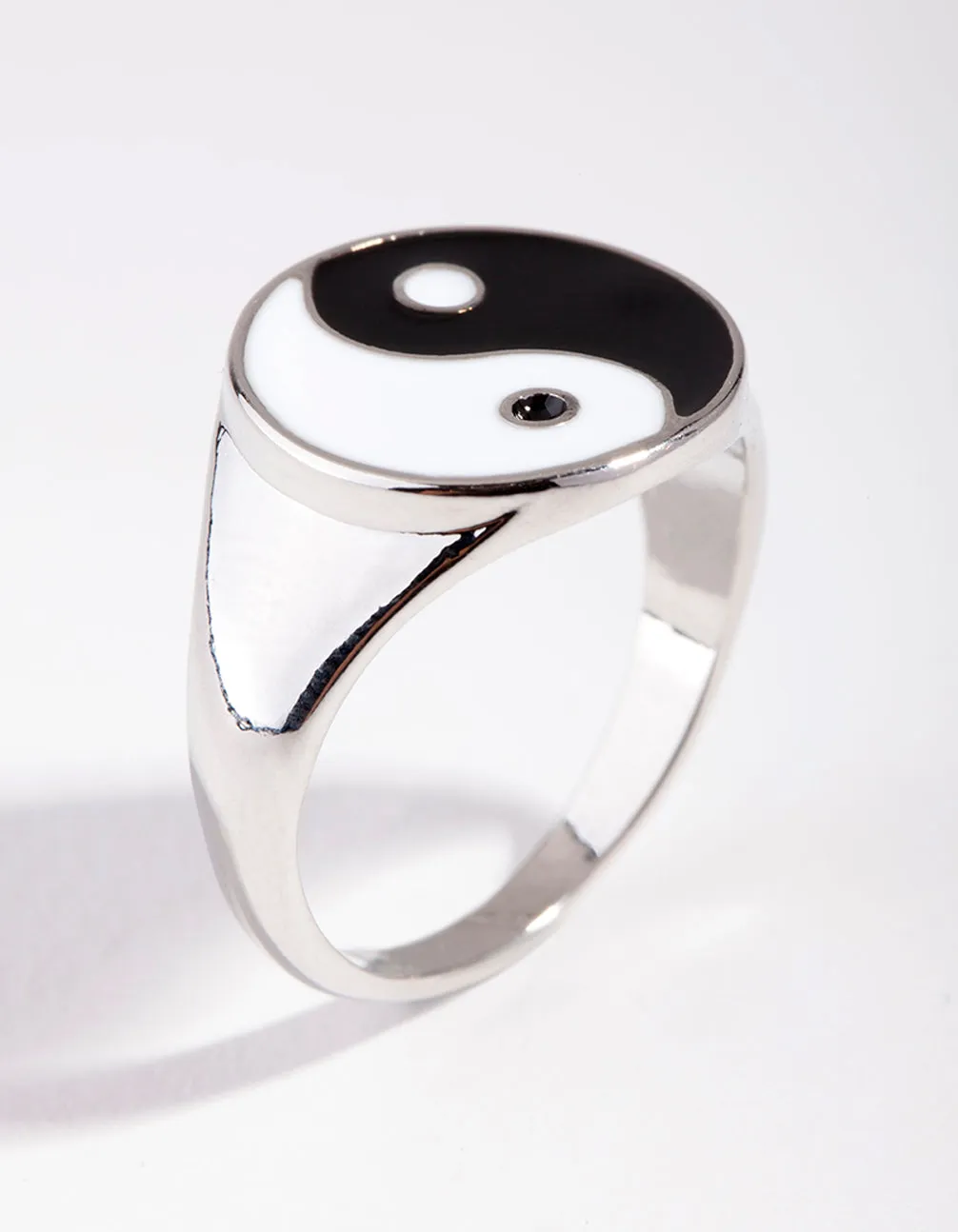 Silver Yin & Yang Signet Ring sold by lovisa product image thumbnail 3
