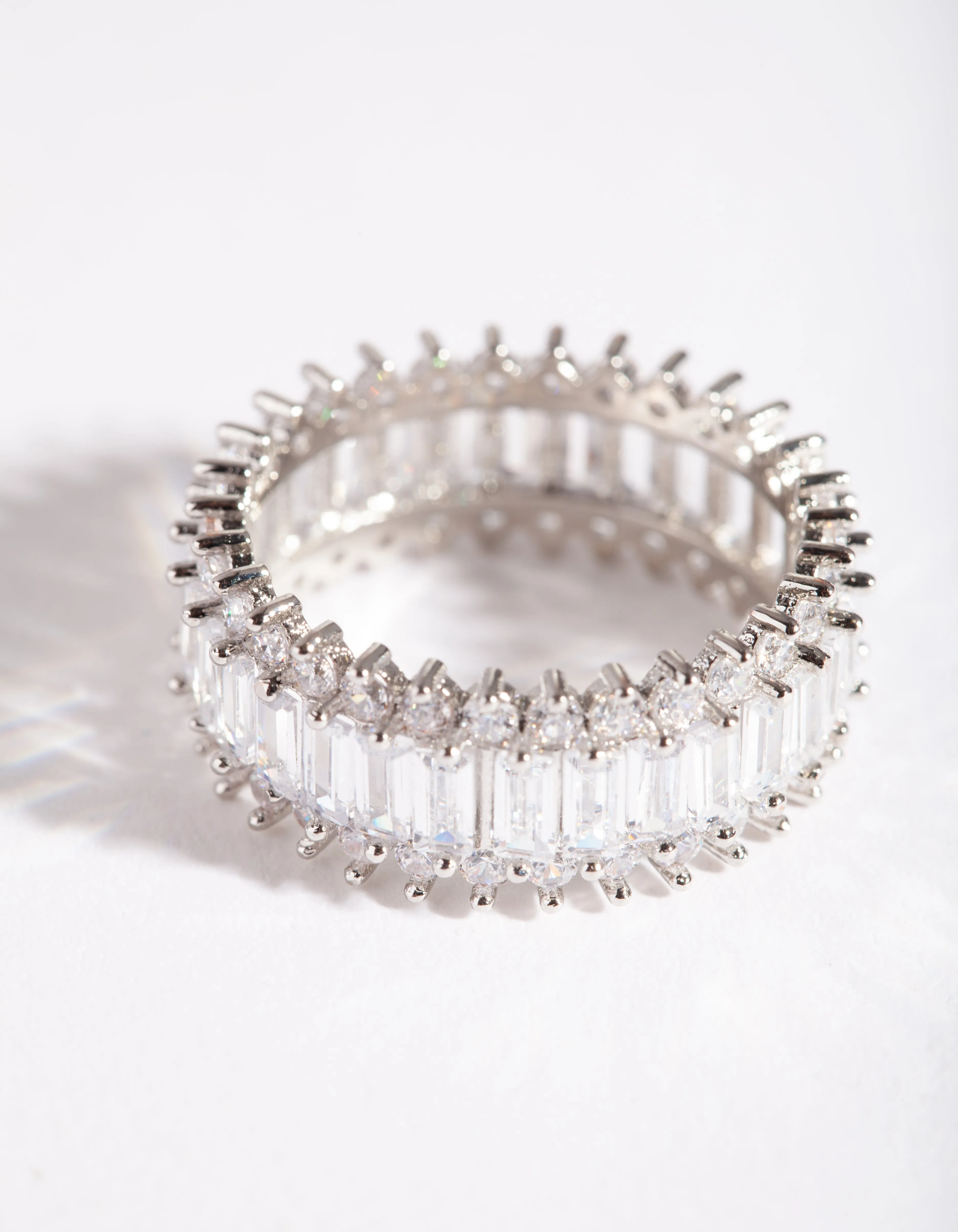 Cubic Zirconia Baguette Ring sold by lovisa