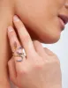 Rainbow Diamante Snake Wrap Ring sold by lovisa
