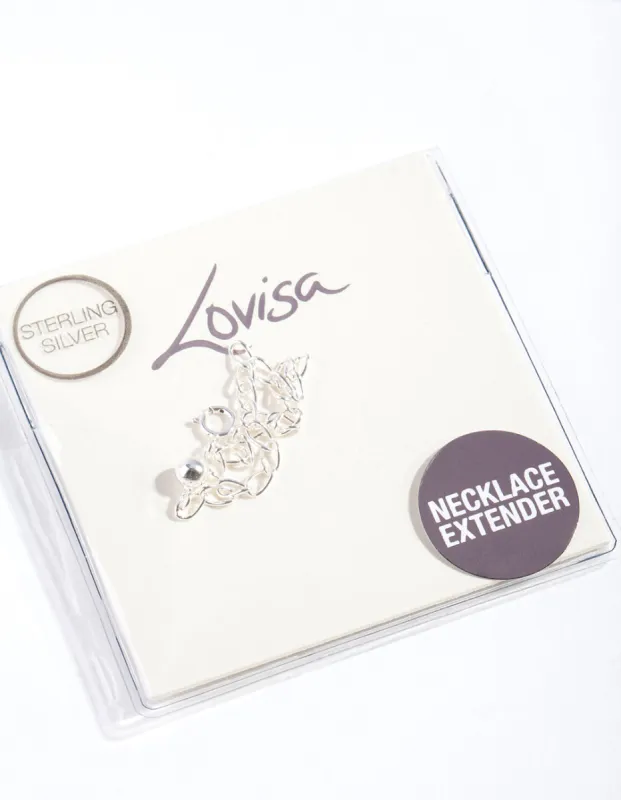 Silver Extension Chain Necklace sold by lovisa