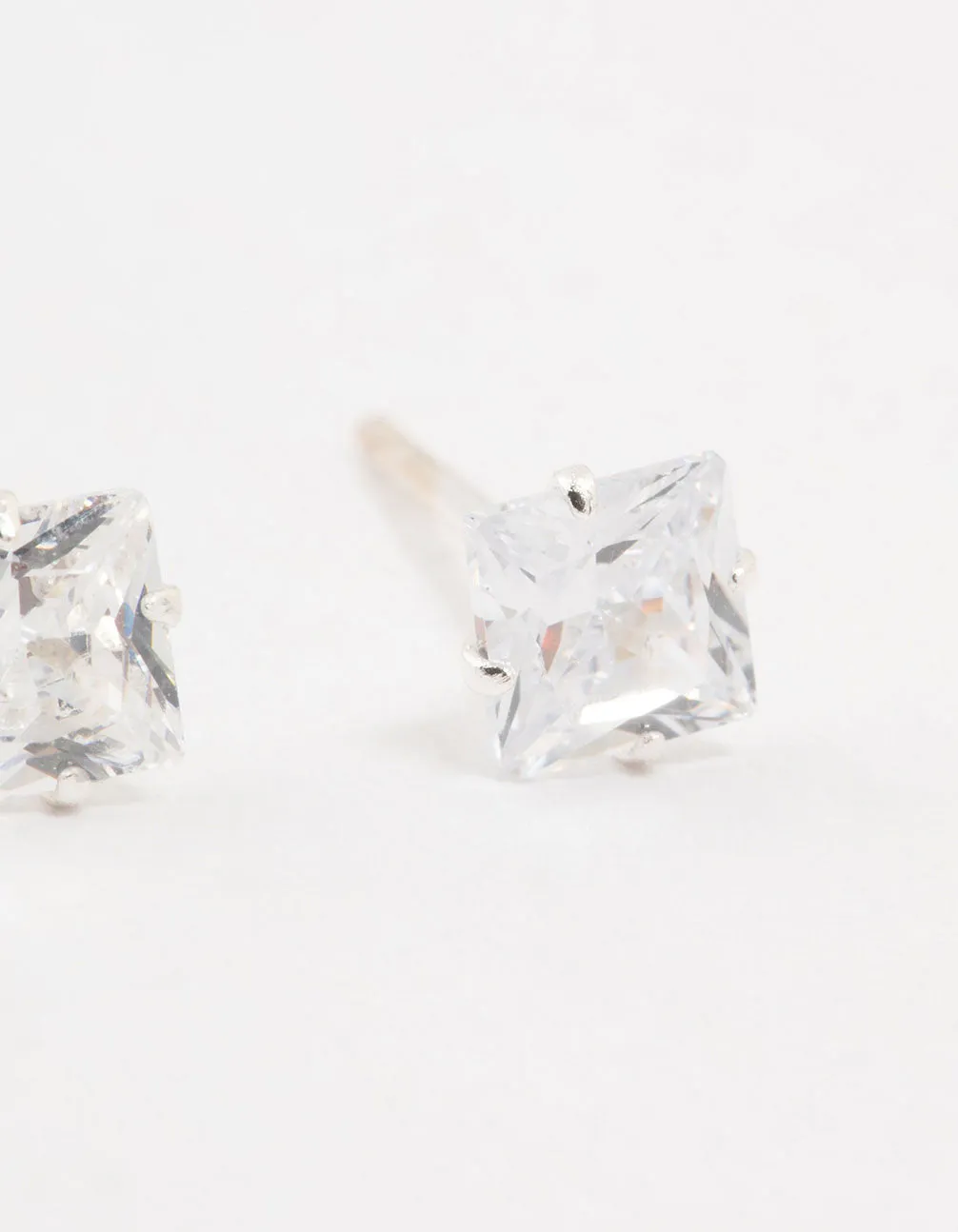 Sterling Silver Cubic Zirconia Stud Earrings sold by lovisa product image thumbnail 3