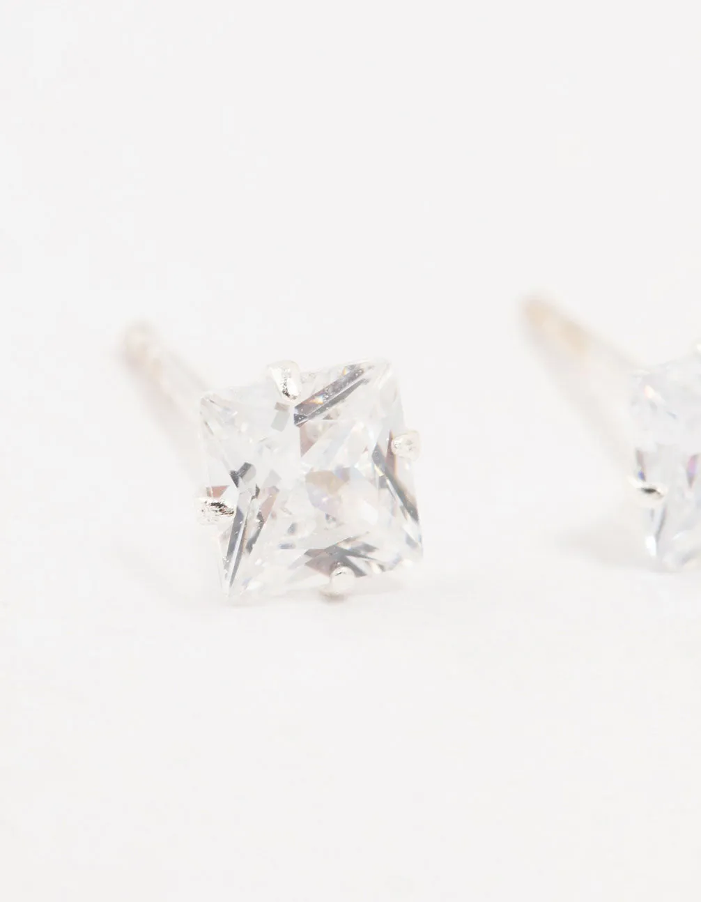 Sterling Silver Cubic Zirconia Stud Earrings sold by lovisa product image thumbnail 2