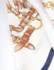 White Fabric Chain Link Scarf sold by lovisa