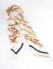 White Fabric Chain Link Scarf sold by lovisa