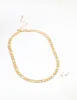 Gold Plated Figaro Chain Necklace sold by lovisa