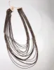 Black Gold Chain Drape Necklace sold by lovisa