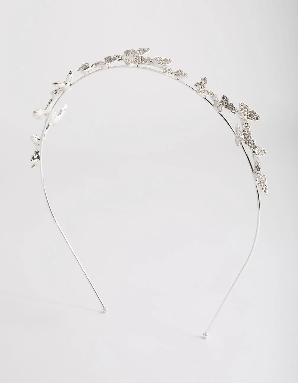 Gold Butterfly Diamante Detailed Headband sold by lovisa product image thumbnail 4