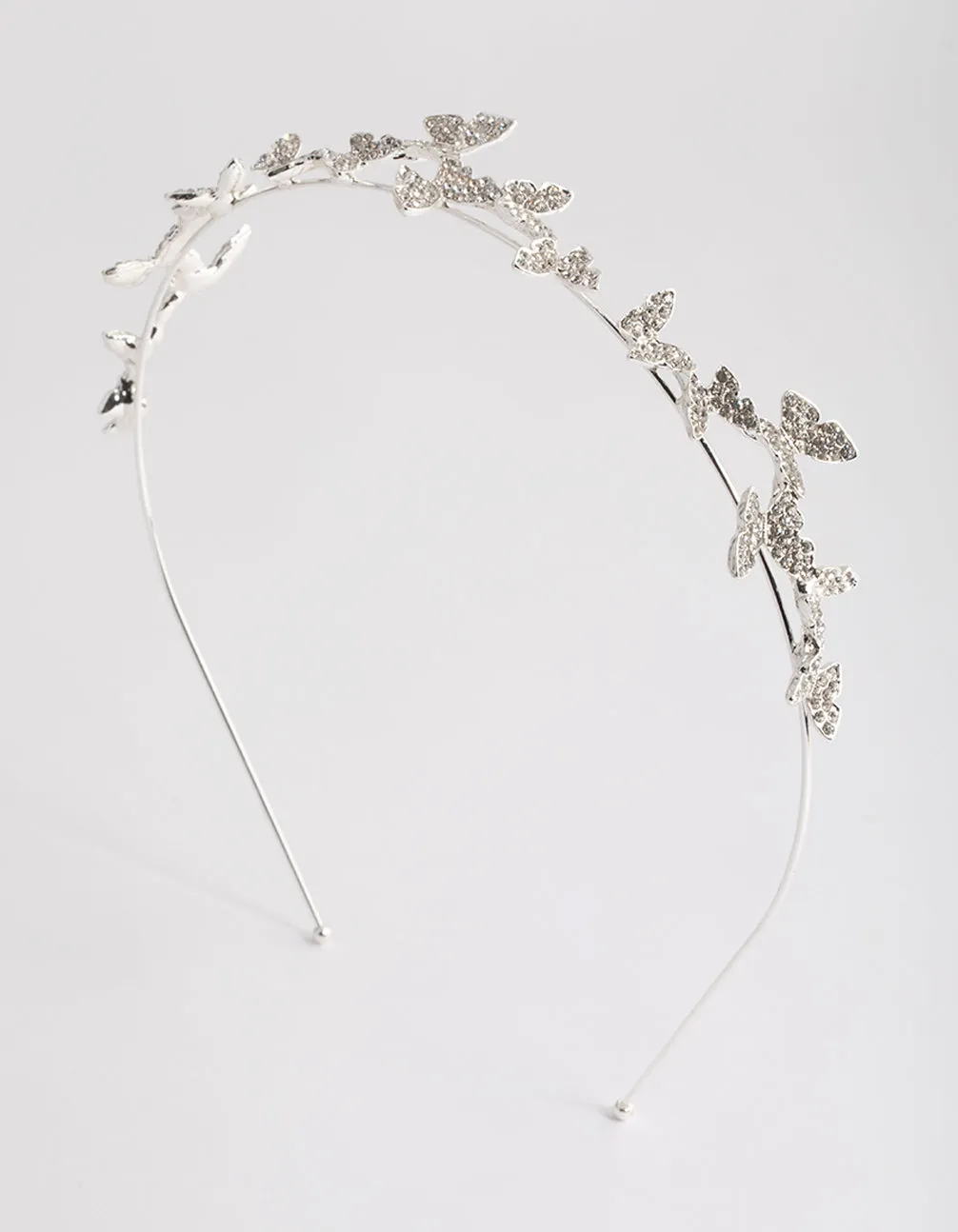 Gold Butterfly Diamante Detailed Headband sold by lovisa