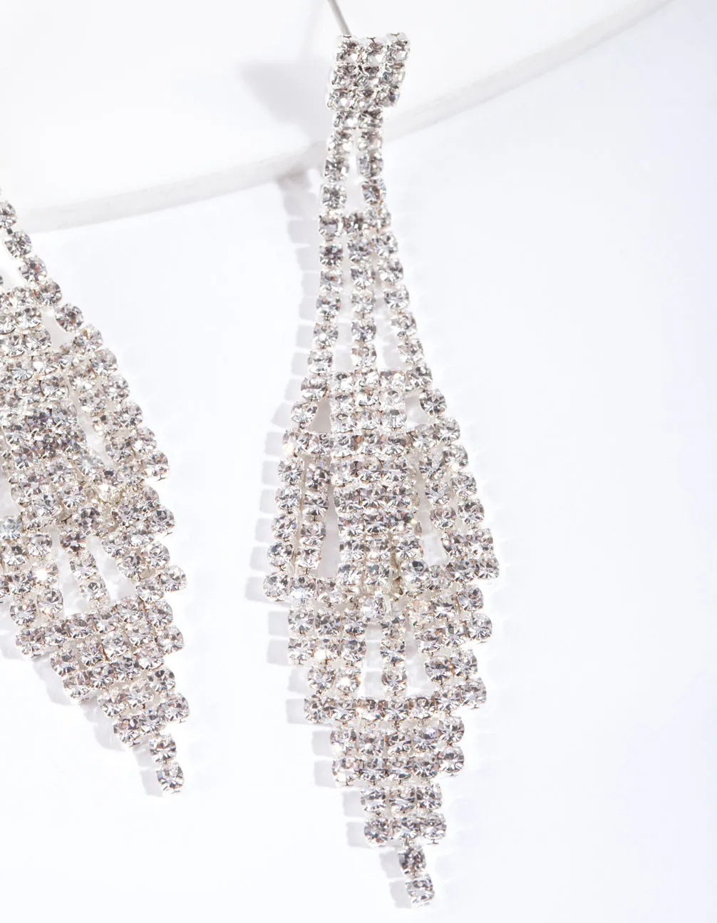 Silver Layered Deco Earrings sold by lovisa product image thumbnail 2