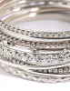 Rhodium Statement Bangle Pack sold by lovisa