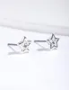 Silver Diamante Star Stud Earrings sold by lovisa
