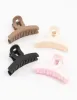 Neutral Small  Loop Claw Clips 4-Pack sold by lovisa