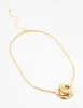 Gold Plated Rose Necklace sold by lovisa