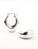 Silver Plated Creole Medium Earrings sold by lovisa