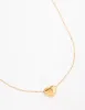 Waterproof Gold Plated Stainless Steel Pendant Heart Necklace sold by lovisa