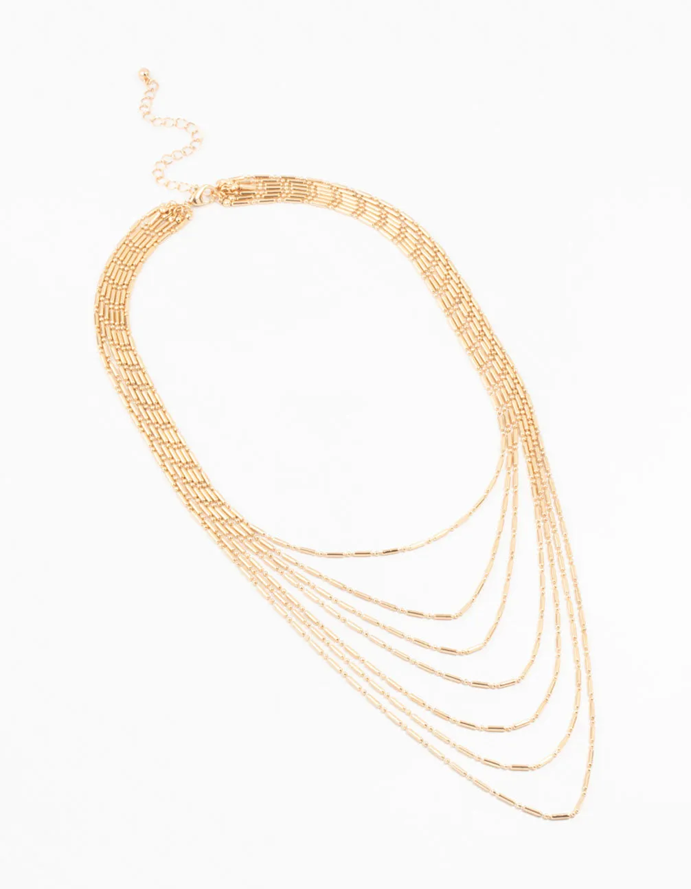 Gold Layered Necklace sold by lovisa product image thumbnail 2