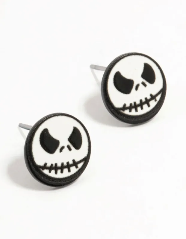 Round Skeleton Stud Earrings sold by lovisa