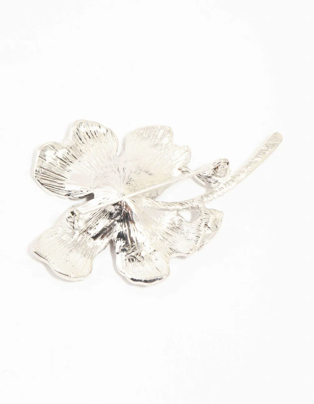 Silver Diamante Flower Brooch sold by lovisa product image thumbnail 3
