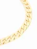 Gold Plated Flat Curb Chain Bracelet sold by lovisa