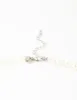 Beaded Graduating Pearl Diamante Necklace sold by lovisa