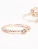 Rose Gold Precious Bow Ring 3-Pack sold by lovisa