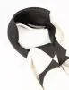 Classic Black Geometric Fabric Scarf sold by lovisa