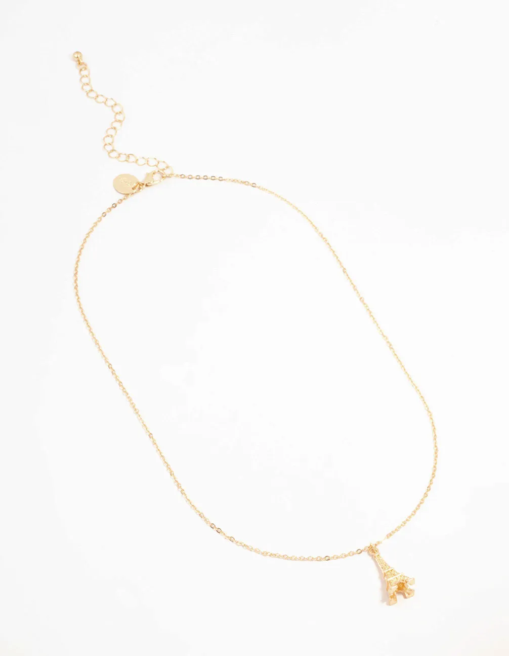Gold Eiffel Tower Necklace sold by lovisa product image thumbnail 2