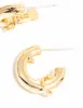 Gold Plated Mini Chubby Ring Hoop Earrings sold by lovisa