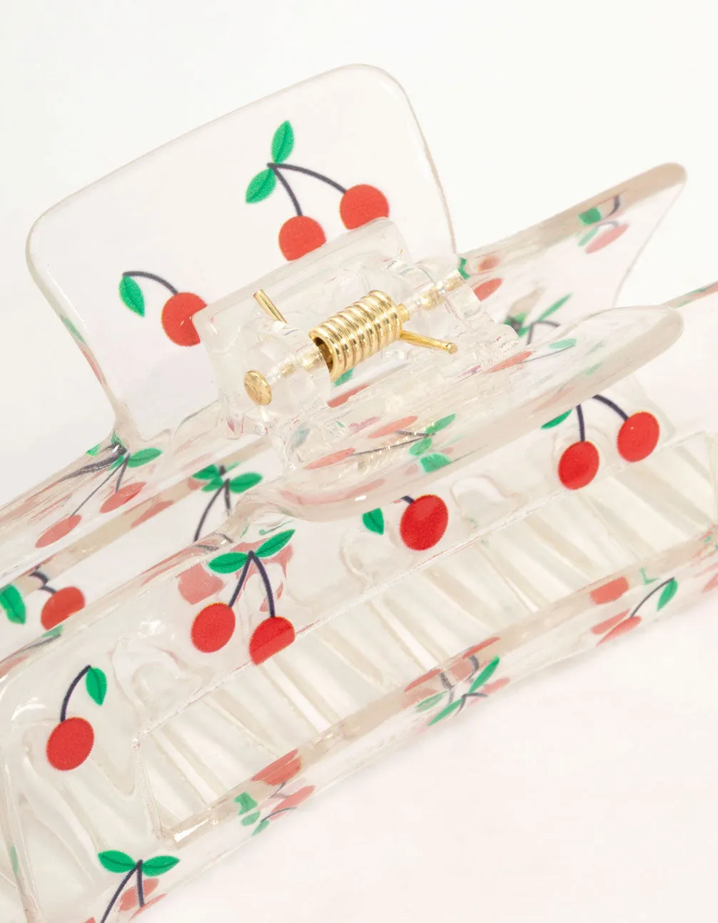 Cherry Rectangle Claw Clip sold by lovisa product image thumbnail 3